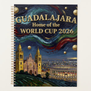 2026 エレガントグアダラハラサッカーアートスタジアム プランナー手帳