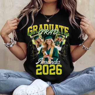 2026 オリジナル卒業記念Tシャツ - ヴィンテージ90年代スタイル Tシャツ