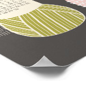 2026 カレンダーポスター ブラウン ポスター (角)