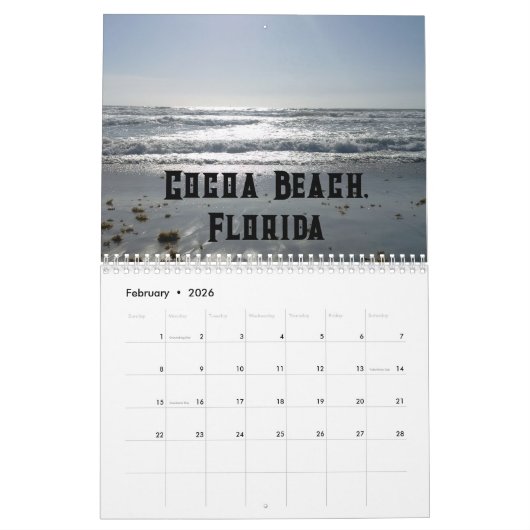 2026  カレンダー (2月 2026)