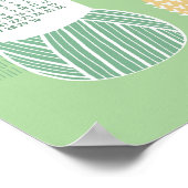 2026 カレンダー ポスター ネオ ミント (角)