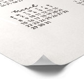 2026 カレンダー ポスター ボタニカル ローズ (角)