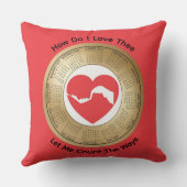 2026 カレンダー ラバーズ' どのように愛しているのか クッション (裏面)