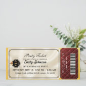 2026 ゴールドパーティー招待状 招待状 (スタンド正面)