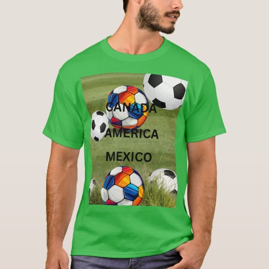 2026 サッカー ワールドカップ Tシャツ (正面)
