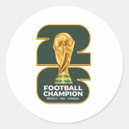 2026 サッカー ワールド チャンピオンシップ ラウンドシール