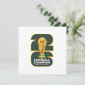 2026 サッカー ワールド チャンピオンシップ 招待状 (スタンド正面)