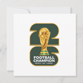 2026 サッカー ワールド チャンピオンシップ 招待状