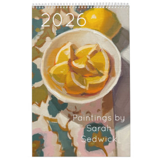 2026: サラ・セドウィックの絵画カレンダー カレンダー