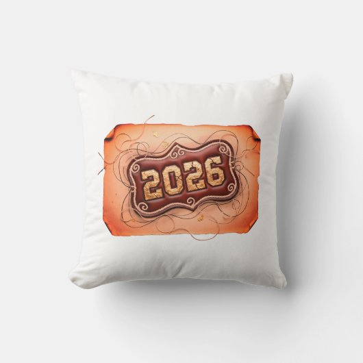 2026 スクエアスロー枕 16"X16" クッション (正面)