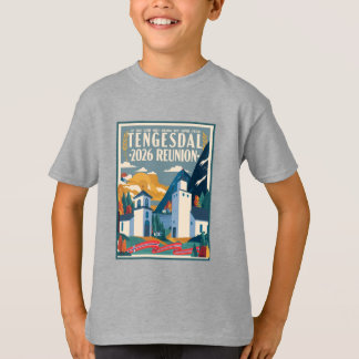 2026 テンゲスダル家族再会Tシャツとパーカー Tシャツ