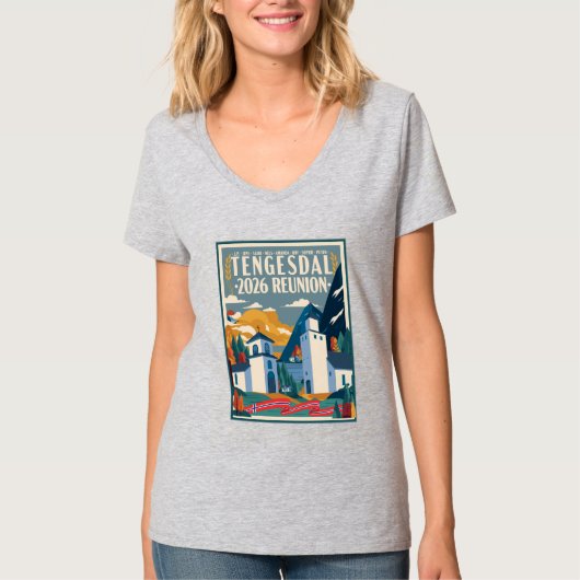 2026 テンゲスダル家族再会Tシャツ＆パーカー Tシャツ (正面)