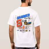 2026 ハンマーレーシング Tシャツ (裏面)