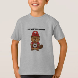 2026 プライド モダンカナダ サッカー ビーバー キッズTシャツ Tシャツ