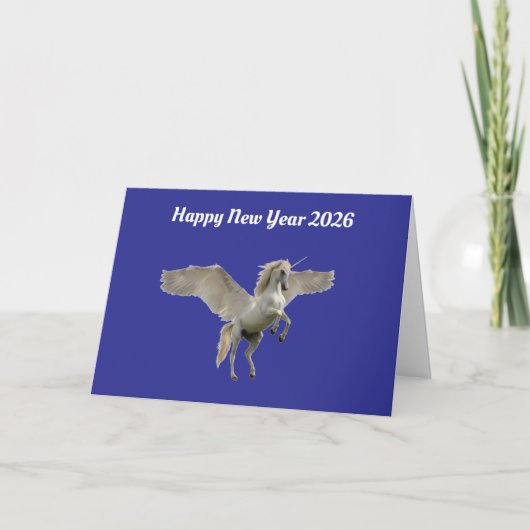 2026 ペガサス クリスマスカード (正面)