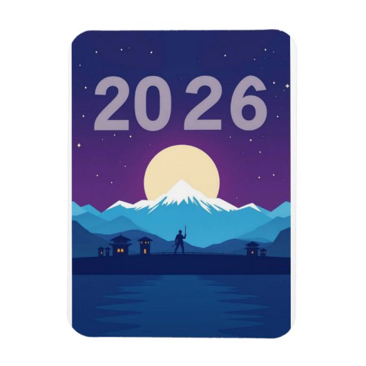 2026 マグネット (縦)