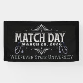 2026 マッチデー パーソナライズド 医学部 横断幕 (横)