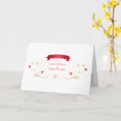 2026 メリークリスマス＆ハッピーニューイヤー！ XMAS カード (黄色い花)