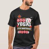 2026 ラスベガス 40歳の誕生日パーティー旅行バケーション Tシャツ (正面)