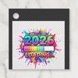 2026 ローディング中... プログレスバー ステッカー フェイバータグ