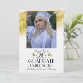 2026 卒業アルバムパーティーの台本 スターズ フォト 招待状 (スタンド正面)