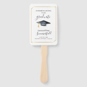 2026 卒業式 フォト スクリプト 卒業パーティー ハンドファン (正面)