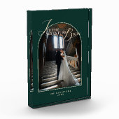 2026 新婚夫婦 モダン ミニマル エレガント クラシック フォトブロック (左)