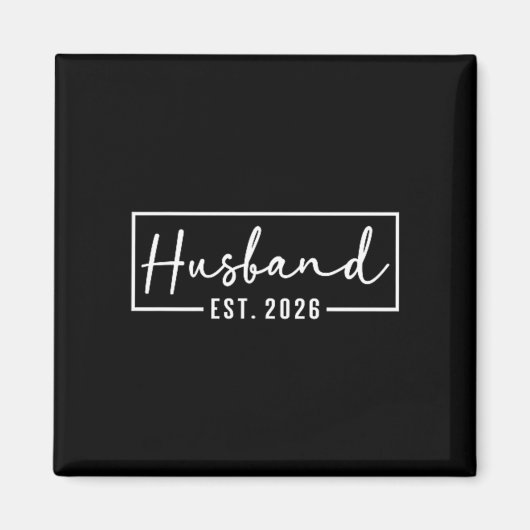 2026 結婚 新婚カップル ウェディング ハネムーン マグネット (正面)