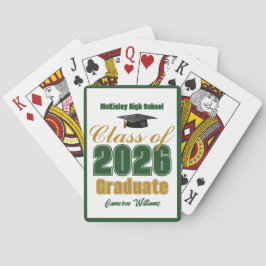 2026 緑金クラス カスタム卒業パーティー トランプ