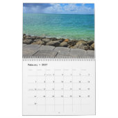 2026 12-Month Ocean Views Calendar カレンダー (2月 2027)