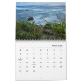 2026 12-Month Okinawan Ocean Views Calendar カレンダー (3月 2026)