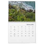 2026 12-Month Okinawan Ocean Views Calendar カレンダー (2月 2026)