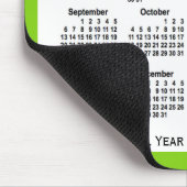 2026-2027イエローグリーンスクールカレンダーby Janz マウスパッド (コーナー)