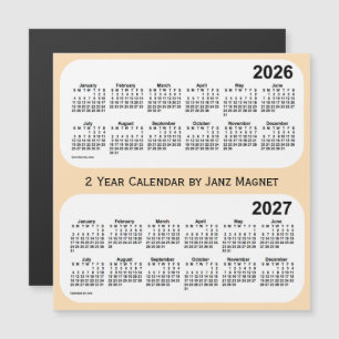 2026-2027小麦2年カレンダーby Janz Magnet