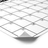 2026 - 2027年度 カレンダー 壁掛け ポスター (角)