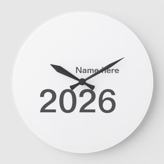 2026 2027 2028 名前 タイトル 年度 ボールド体 ラージ壁時計 (正面)