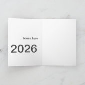 2026 2027 2028 name title here year bold letter  カード (内部)