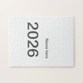 2026 2027 2028 name title here year bold letter  ジグソーパズル (横)