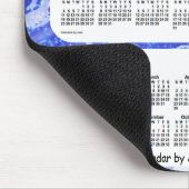 2026-2028青い銀河系3年カレンダーby Janz マウスパッド (コーナー)