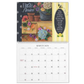 2026 Abundant Joy Scripture Calendar カレンダー (3月 2026)