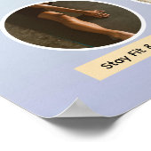 2026 Aesthetic Pastel Manifestation Poster ポスター (角)