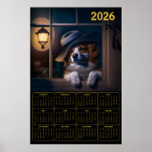 2026 AI‑Generated Australian Shepherd Calendar  ポスター (正面)