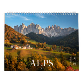 2026 Alps nature & landscape photo カレンダー