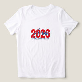 2026 America – It’s All About Freedom for family  トライブレンドＴシャツ