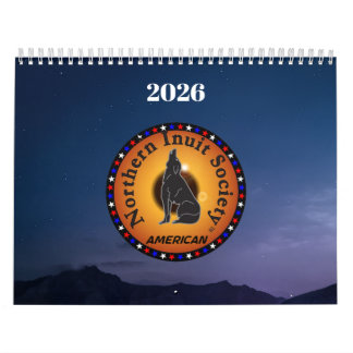 2026 American Northern Inuit Society Calendar カレンダー