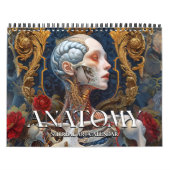 2026 Anatomy 3 Surreal Art Calendar カレンダー (カバー)