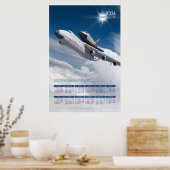 2026 Antonov An-225 Mriya Tribute Poster Calendar ポスター (キッチン)