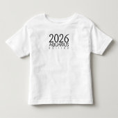 2026 Aquarius edition with symbol トドラーTシャツ (正面)