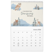 2026 Artist Lorena Depante引用文12ヶ月US カレンダー (1月 2026)