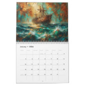 2026 Artistic Impressions Calendar (Australian) カレンダー (1月 2026)